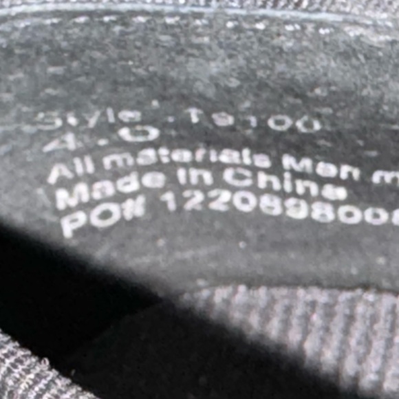 Theatrical Black Slip On Kid Tap Shoes Size 4 - Picture 6 of 6